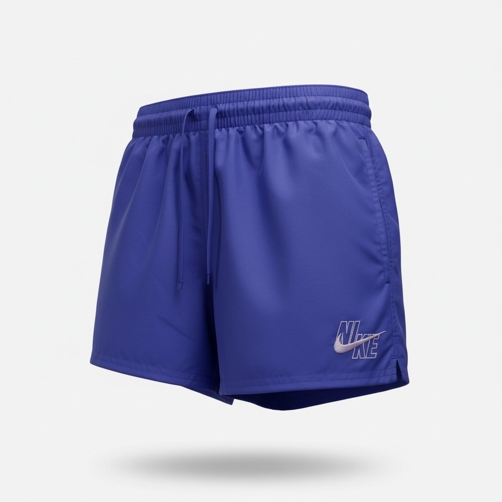 Nike Shorts Women Medium Blue Retro  Shorts‎ Athletic NESSD452